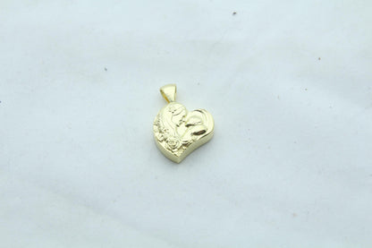 Eternal Bond Mother & Child Urn Necklace – 925 Sterling Silver Heart Ash Pendant (16 mm)