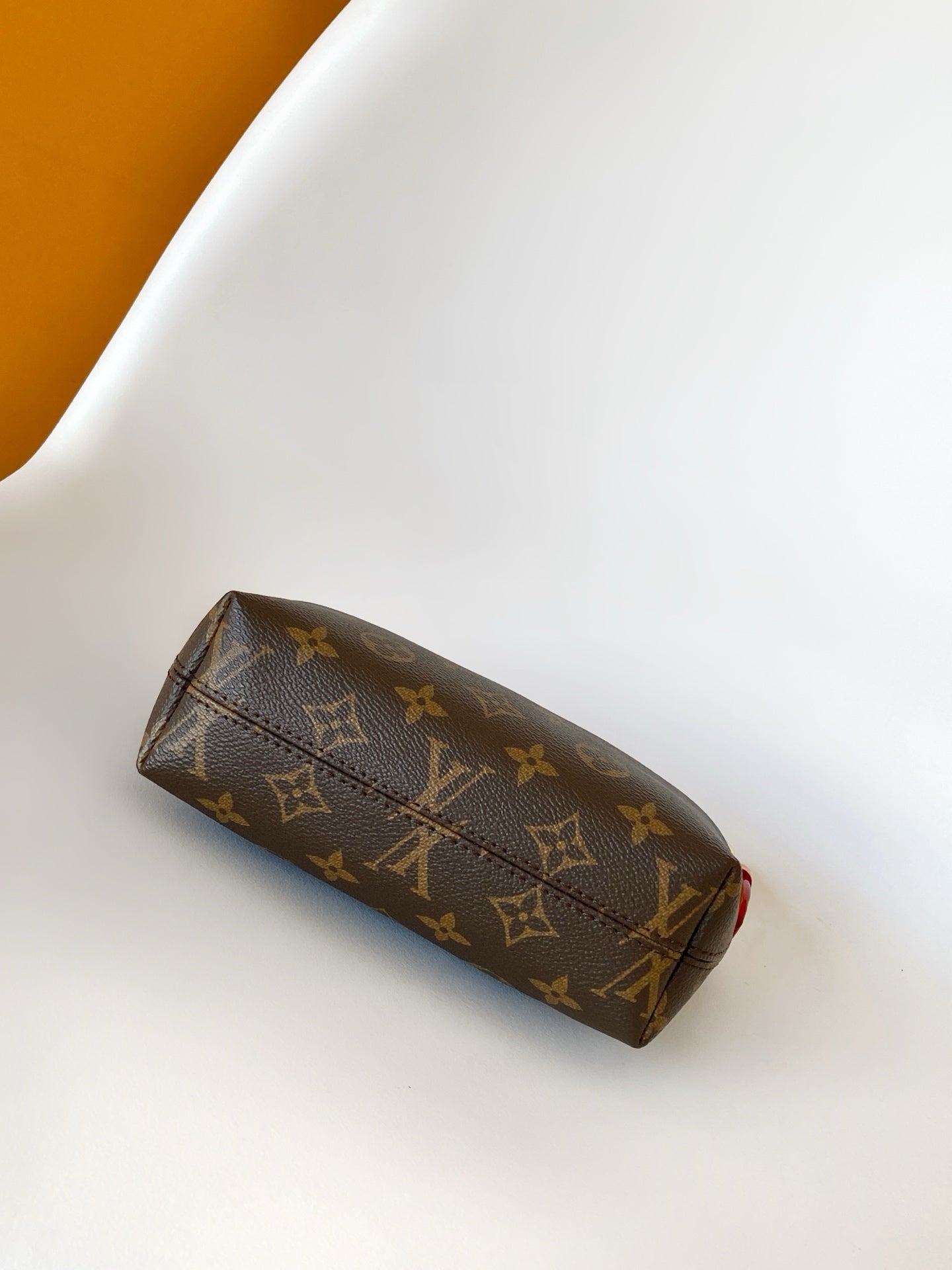 LV Pochette Hills Brown Monogram Coated Canvas & Cowhide
