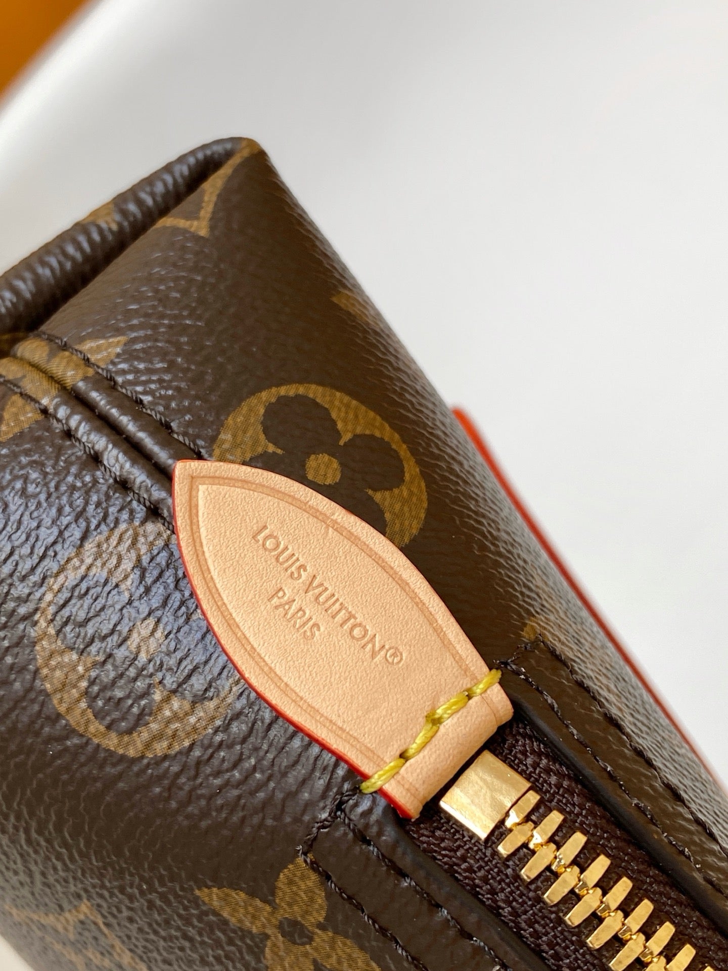 LV Hang On Bag Brown Monogram Coated Canvas &Cowhide