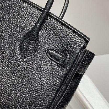 HM Birkin 20cm Black Togo Leather Gold Hardware