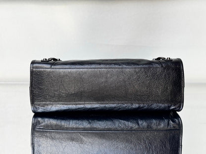 Balenciaga Le City Bag Black Lambskin