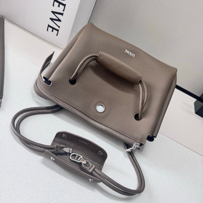 Loewe Madrid Bag 33cm Taupe Cowhide