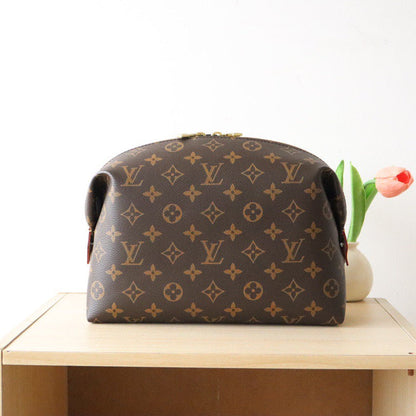 Louis Vuitton Cosmetic GM Pouch Brown Monogram Coated Canvas