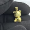 Bear Urn Necklace – 925 Sterling Silver Memorial Ash Pendant (18 mm)