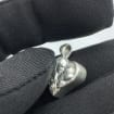 Mother & Child Heart Urn Necklace – 925 Sterling Silver Memorial Ash Pendant (16 mm)