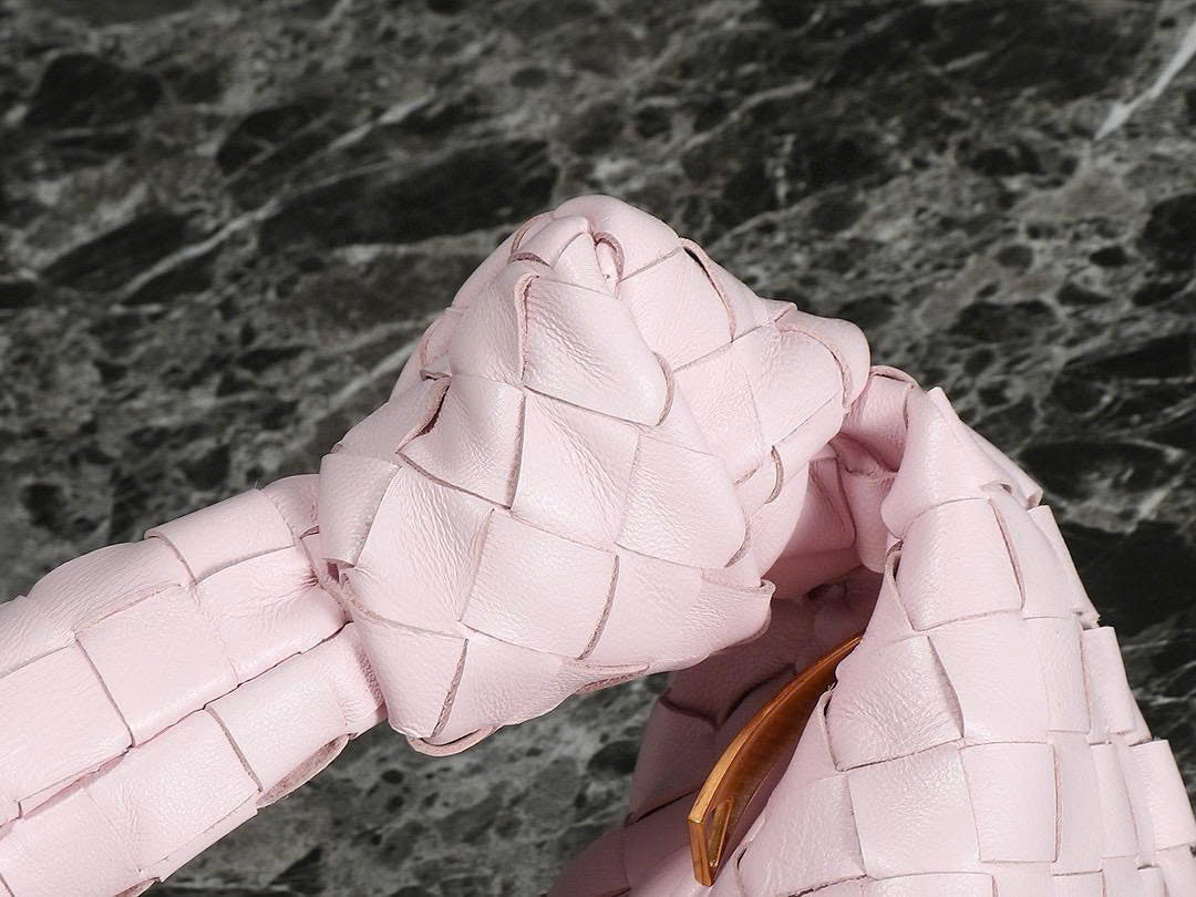 BV Mini Jodie 28cm in Soft Pink Sheepskin
